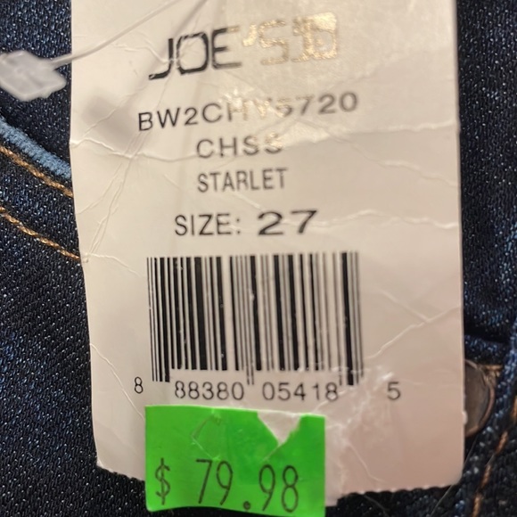 New with tags. Joe’s Jeans - Starlet slim leg boot.  Size 27. - Picture 4 of 4